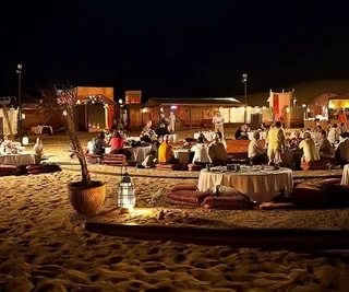 Dinner In Desert